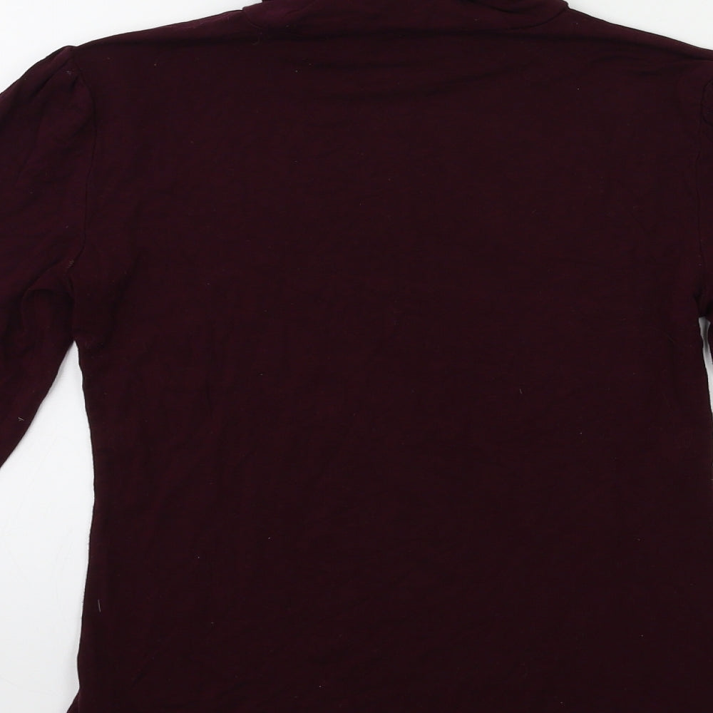 New Look Womens Purple   Basic T-Shirt Size 10