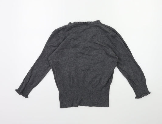 Linea Womens Grey   Pullover Jumper Size S