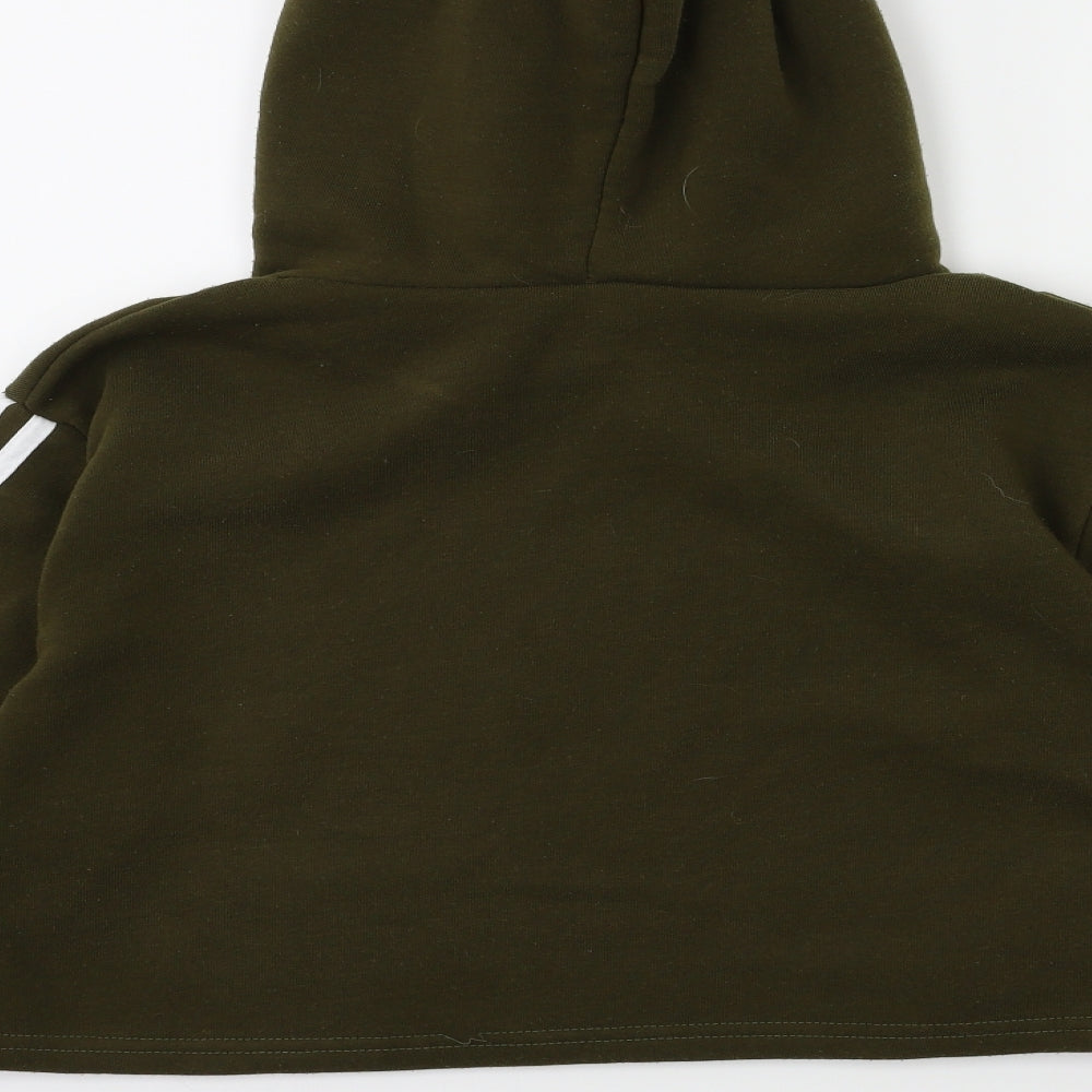 Preworn Womens Green   Pullover Hoodie Size M