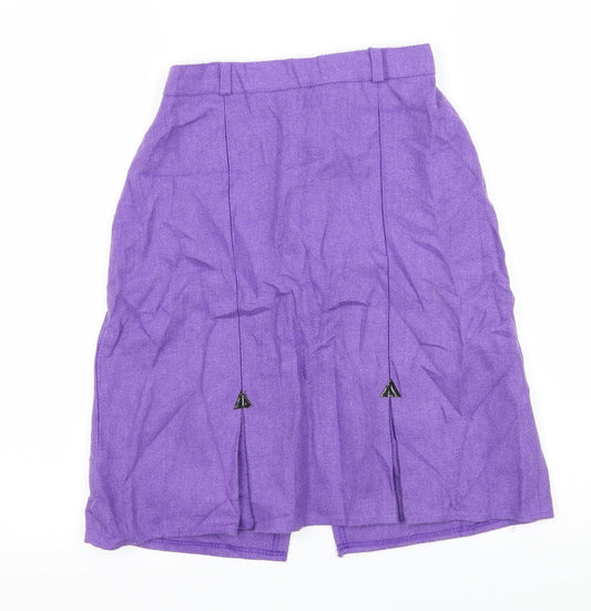 C&A Girls Purple   A-Line Skirt Size 14 Years