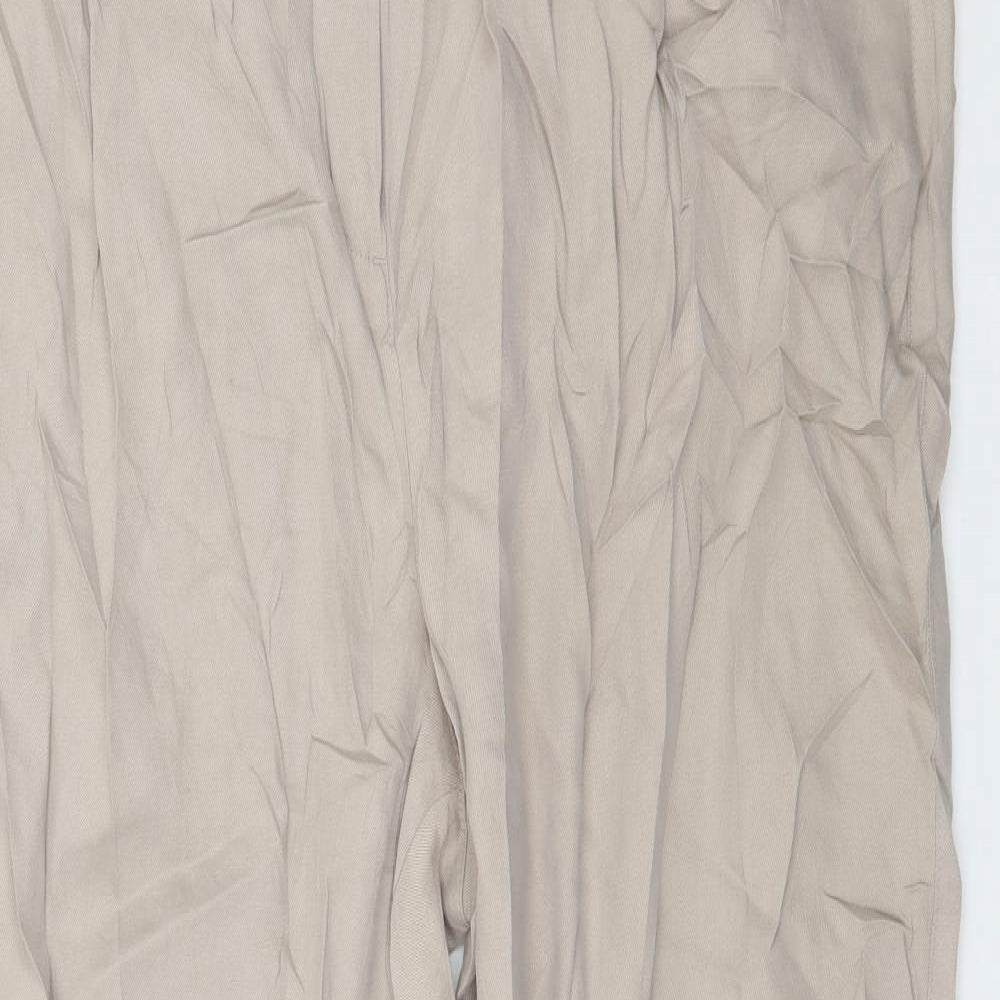 Marks and Spencer Womens Beige   Trousers  Size 20 L30 in