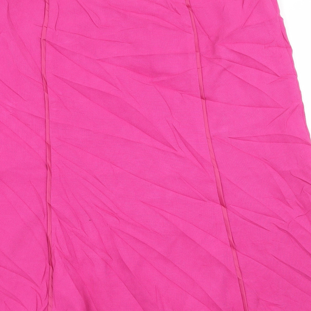 Preworn Womens Pink   A-Line Skirt Size 32 in