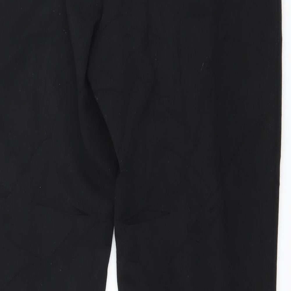 Marks and Spencer Womens Black   Trousers  Size 10 L28 in