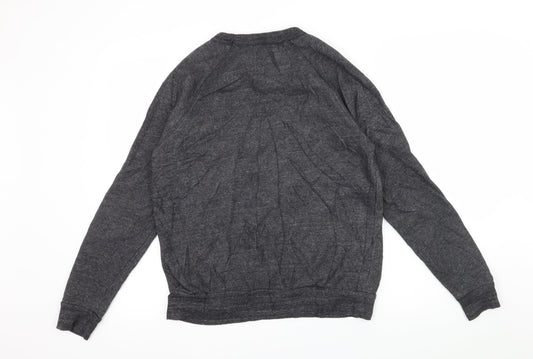 Alternative Womens Grey  Jersey Pullover Sweatshirt Size S  - Friends