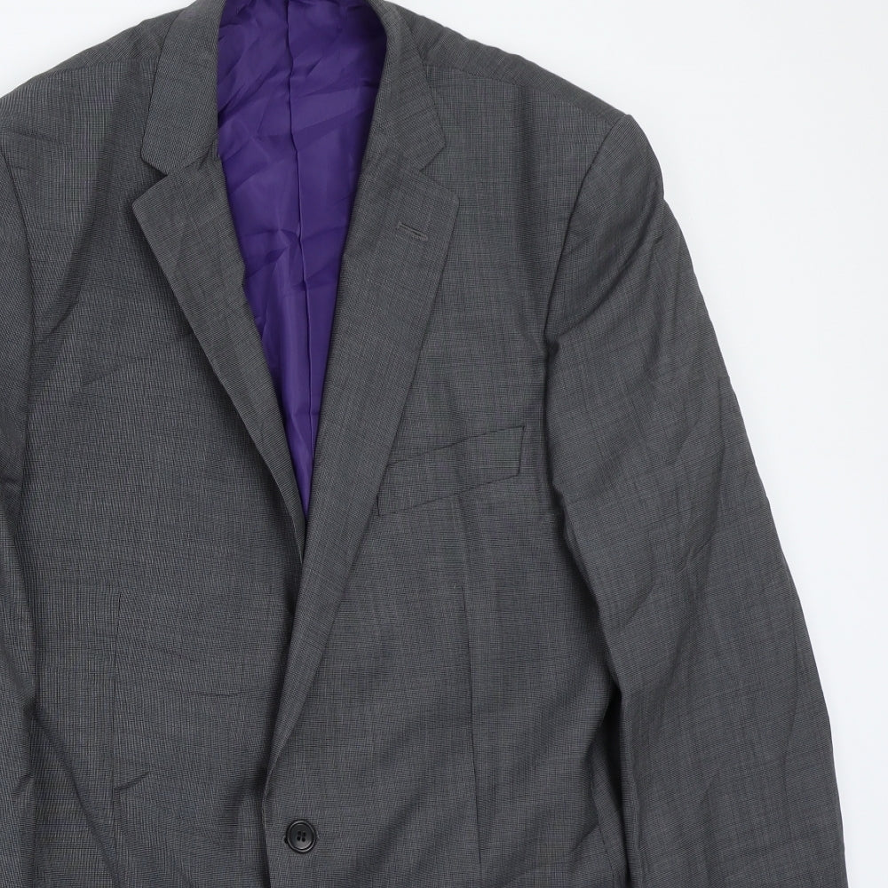 Marks and Spencer Mens Grey   Jacket Suit Jacket Size 42