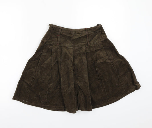 Kids graffiti Girls Brown   A-Line Skirt Size 12 Years