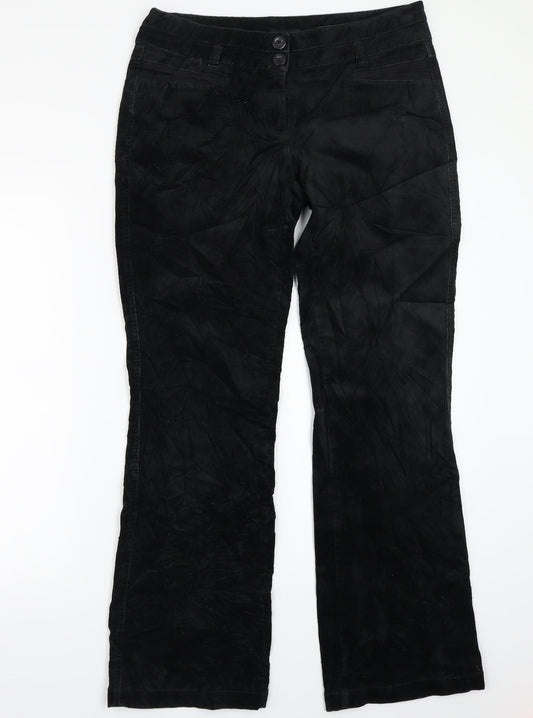 NEXT Womens Black   Trousers  Size 14 L30.5 in