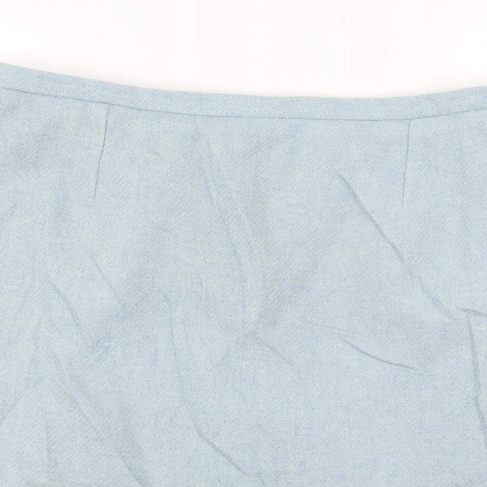 Wallis  Womens Blue   A-Line Skirt Size 18