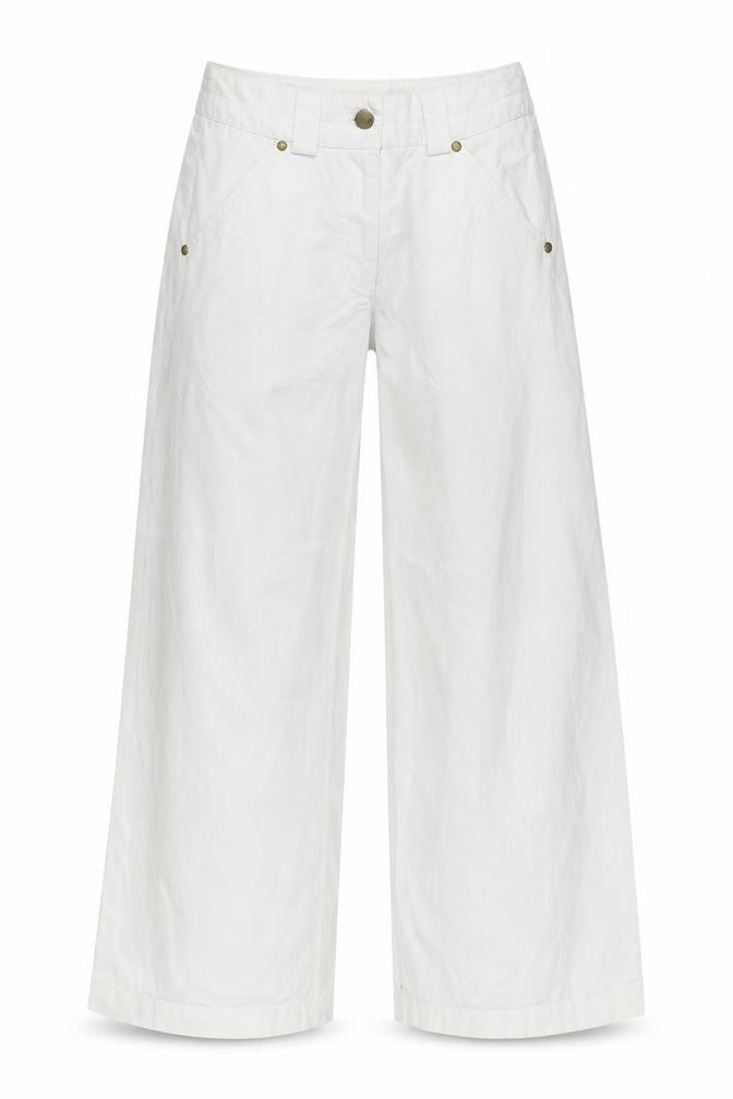 Kello  Womens White   Trousers  Size 28 in L21 in