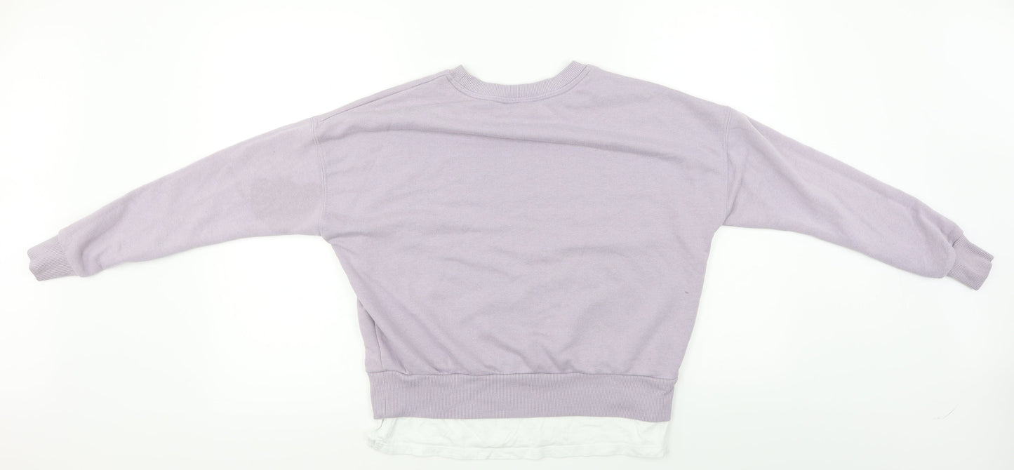 River Island Womens Purple   Pullover Jumper Size 10