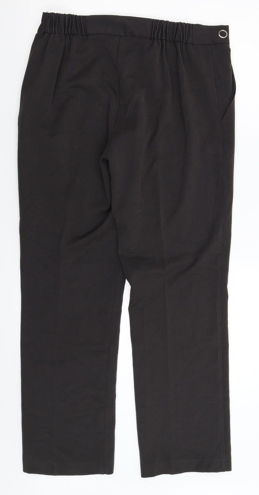 Anna Rose Womens Grey   Trousers  Size 14 L30 in