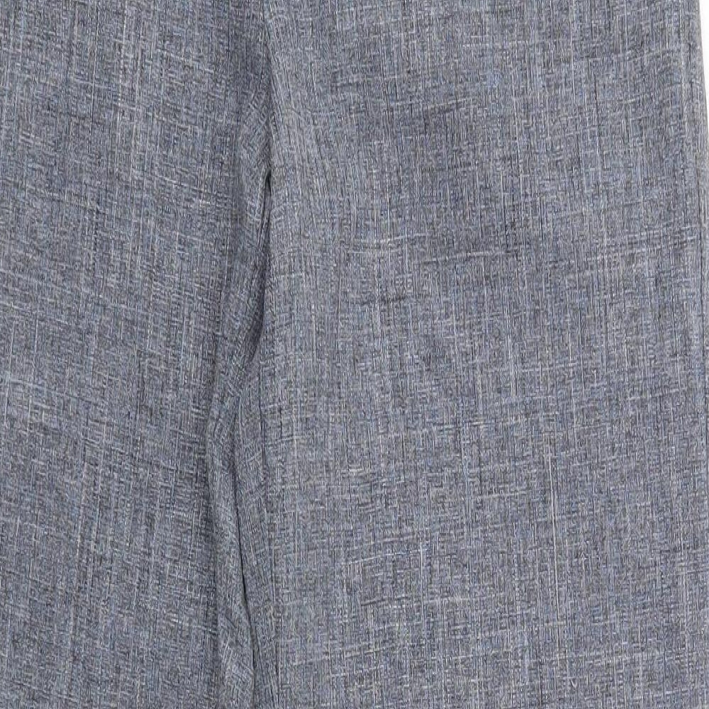 Preworn Womens Blue   Trousers  Size 12 L23 in