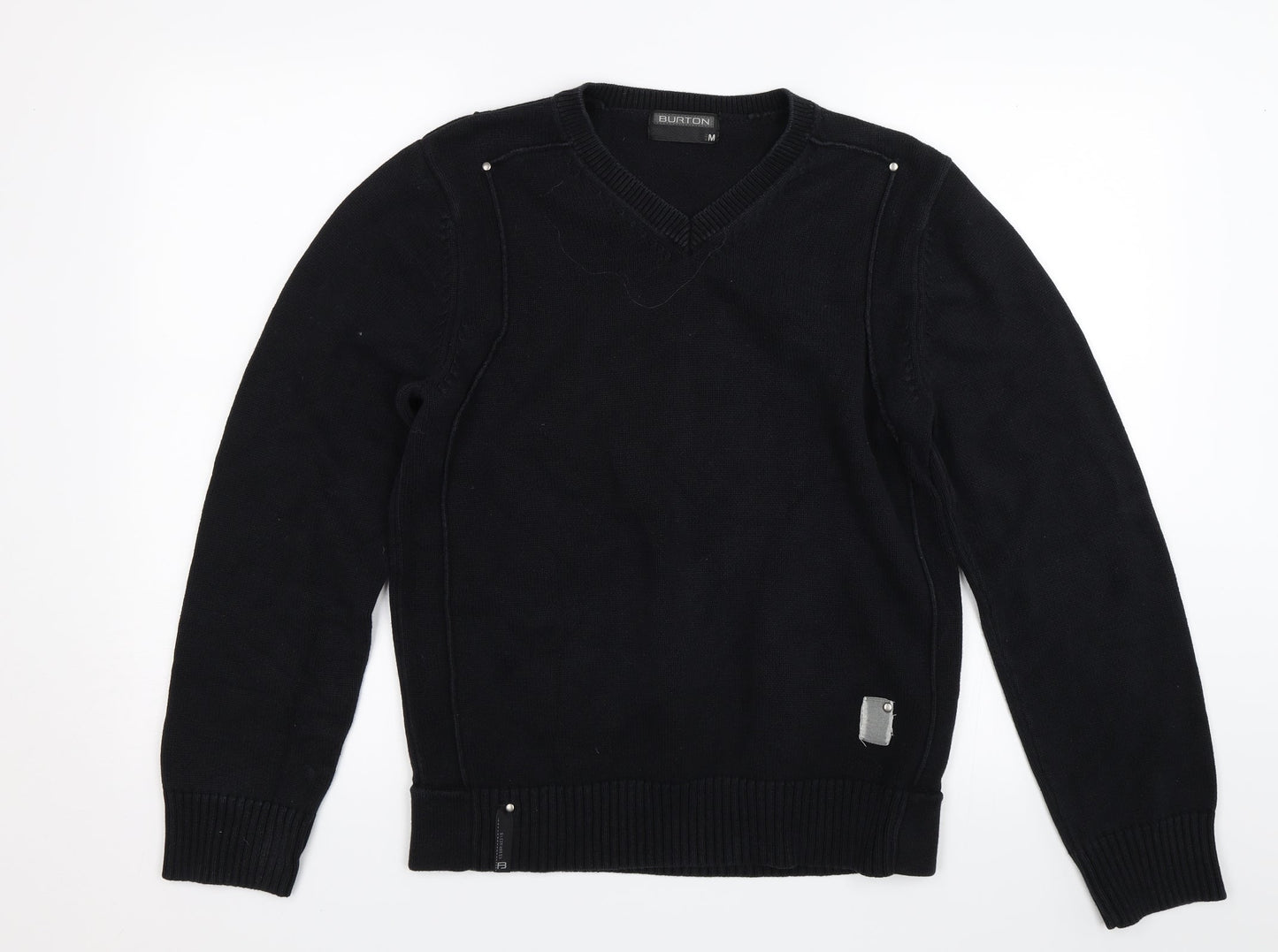 Burton Mens Black   Pullover Jumper Size M