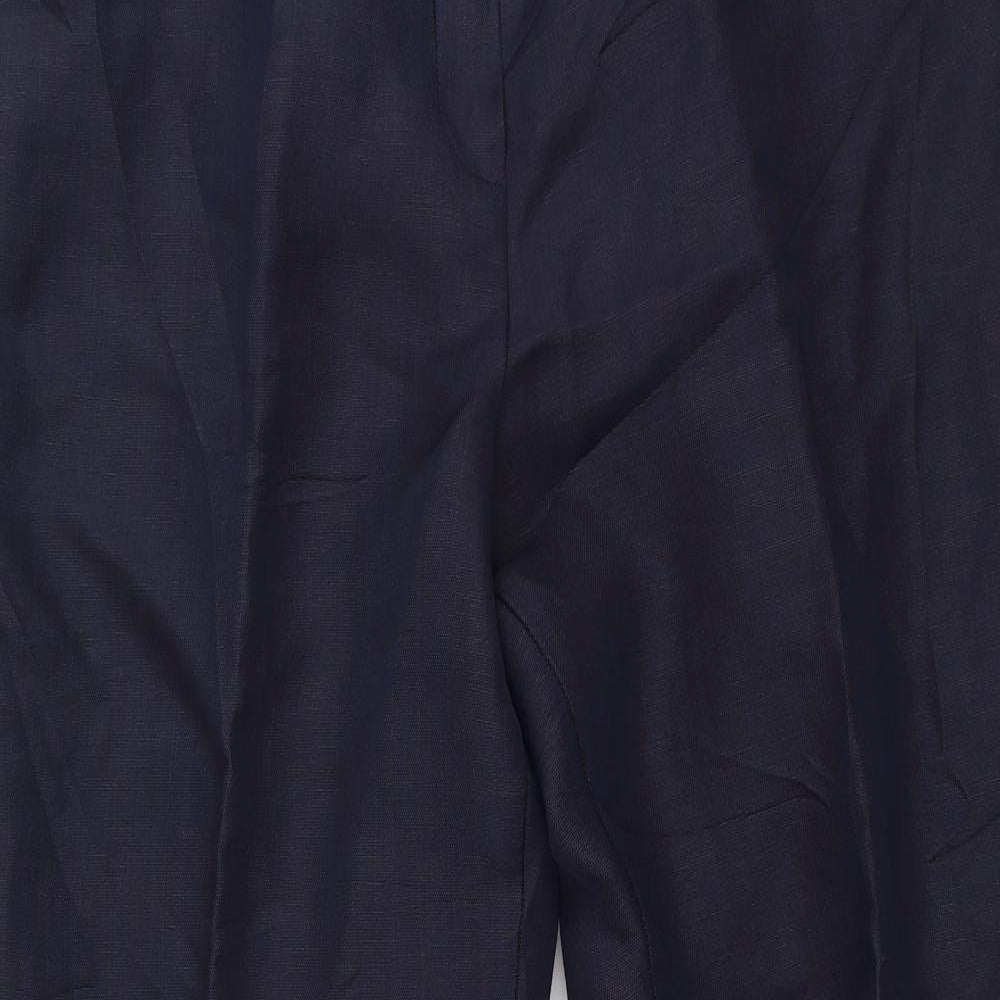 Marks and Spencer Womens Blue   Trousers  Size 14 L26 in