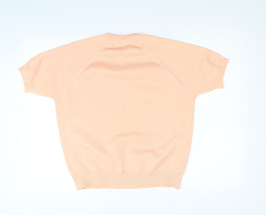 Preworn Womens Orange   Pullover Jumper Size M