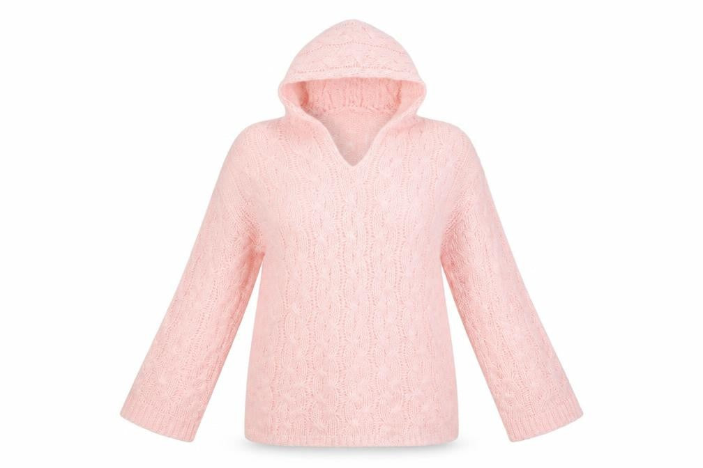 Preworn Womens Pink   Pullover Hoodie Size M