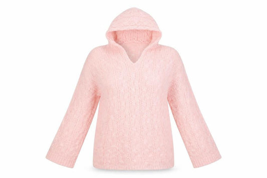 Preworn Womens Pink   Pullover Hoodie Size M