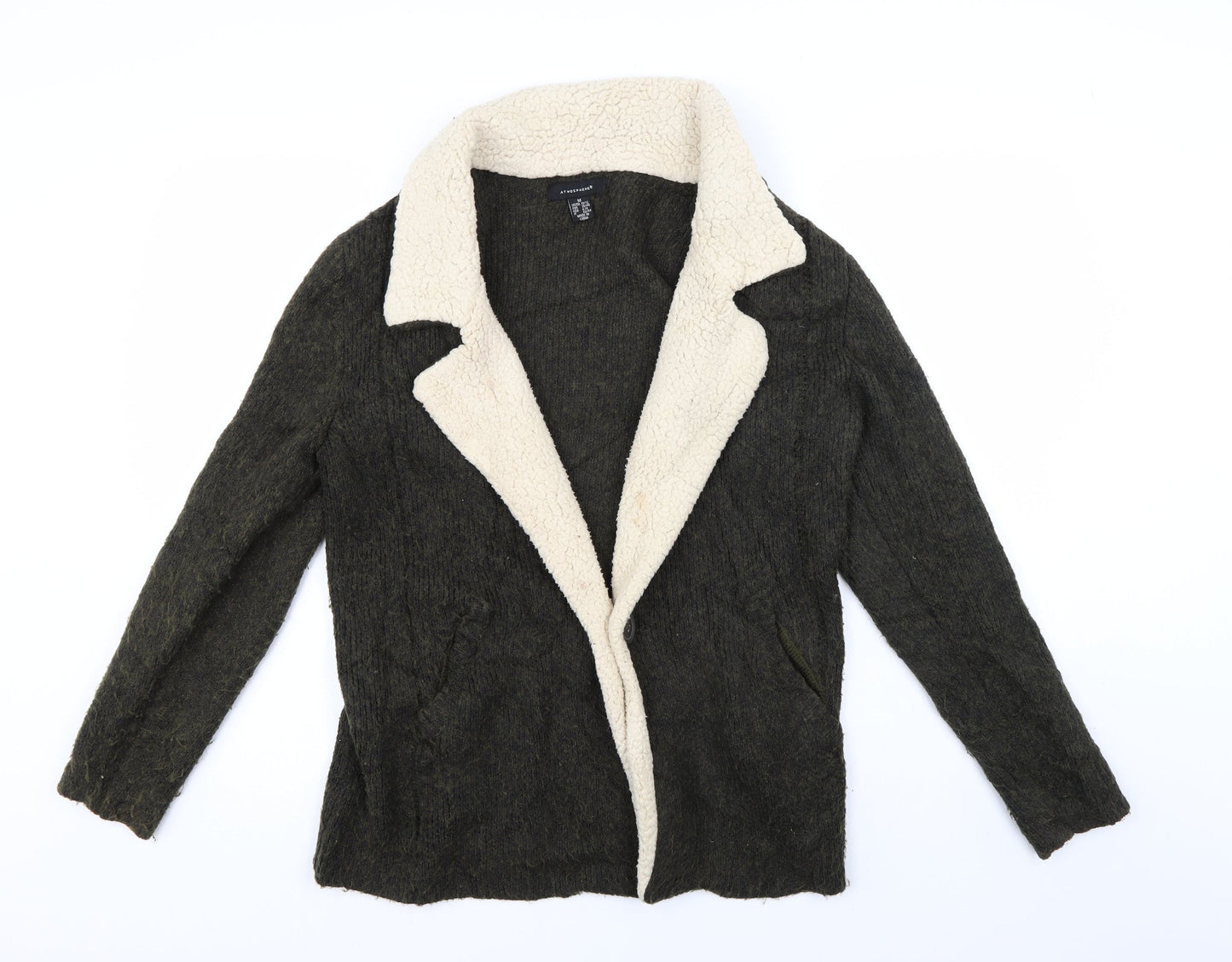Atmosphere Womens Green   Jacket Coatigan Size M