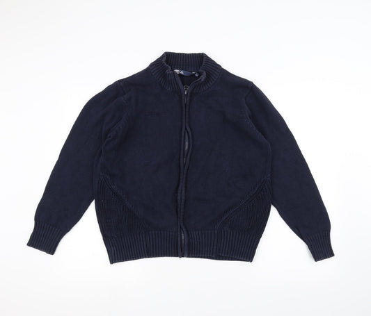 ISLE Womens Blue  Knit Jacket  Size L