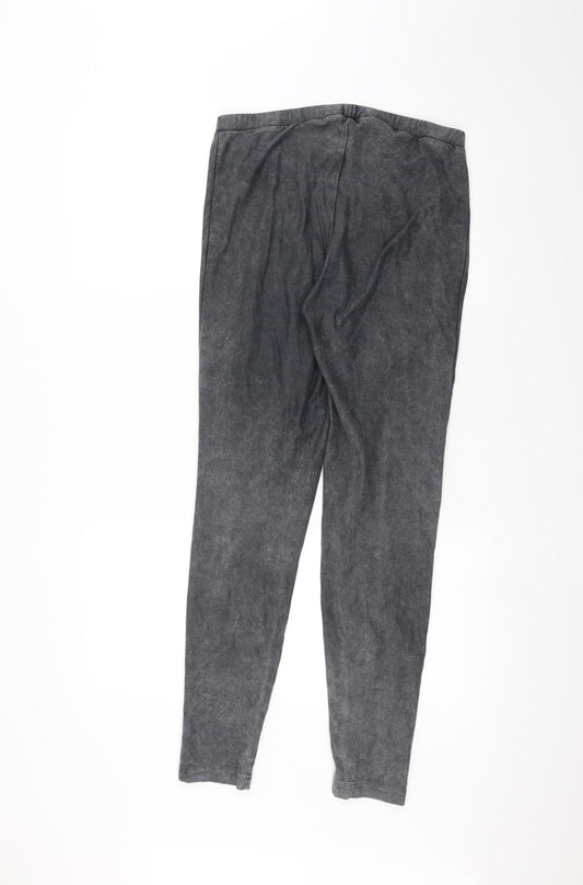 New Look Womens Black   Trousers  Size 12 L27 in