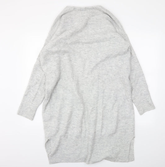 H&M Womens Grey   Cardigan Jumper Size S