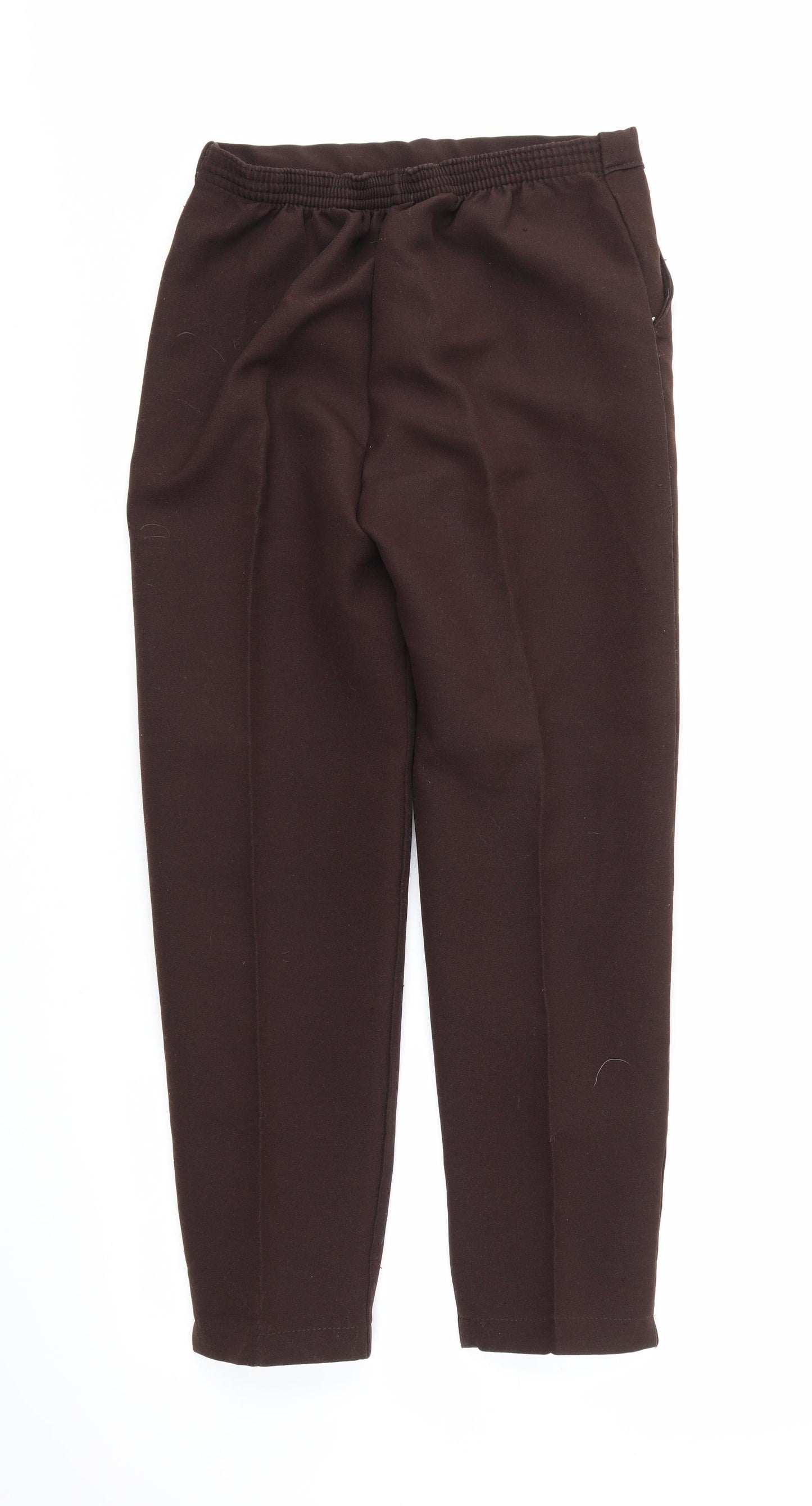 Preworn Womens Brown   Trousers  Size 30 in L25 in