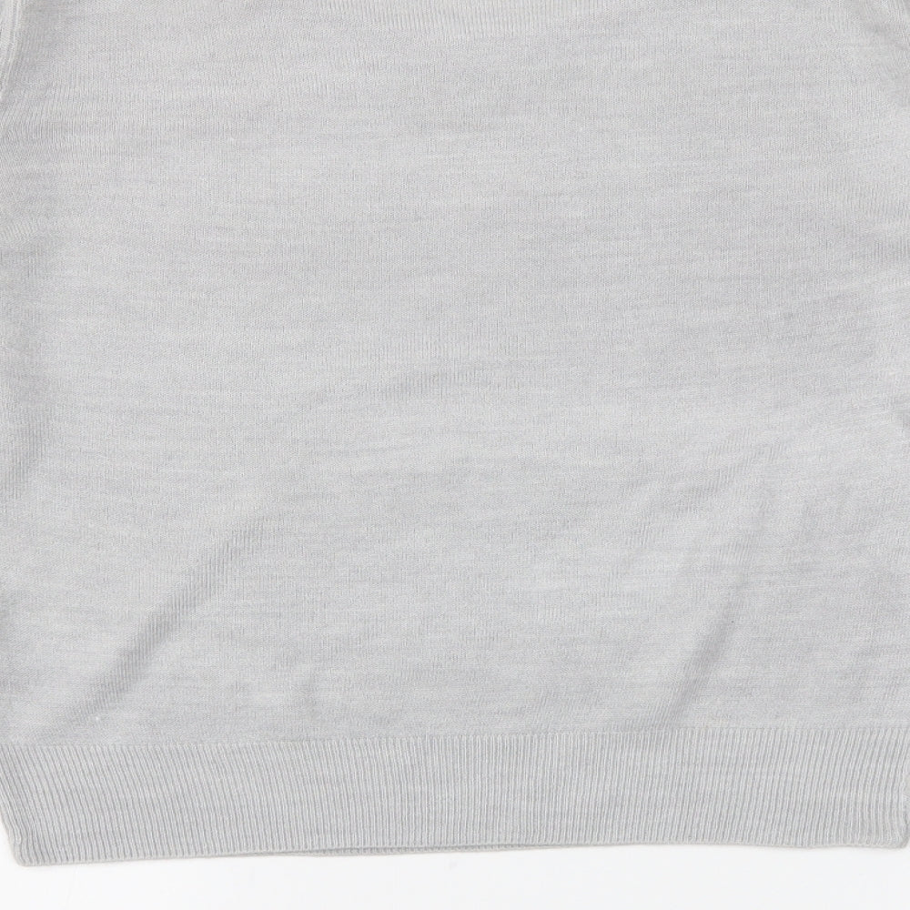 PEP&CO Womens Grey   Tunic Jumper Size 14