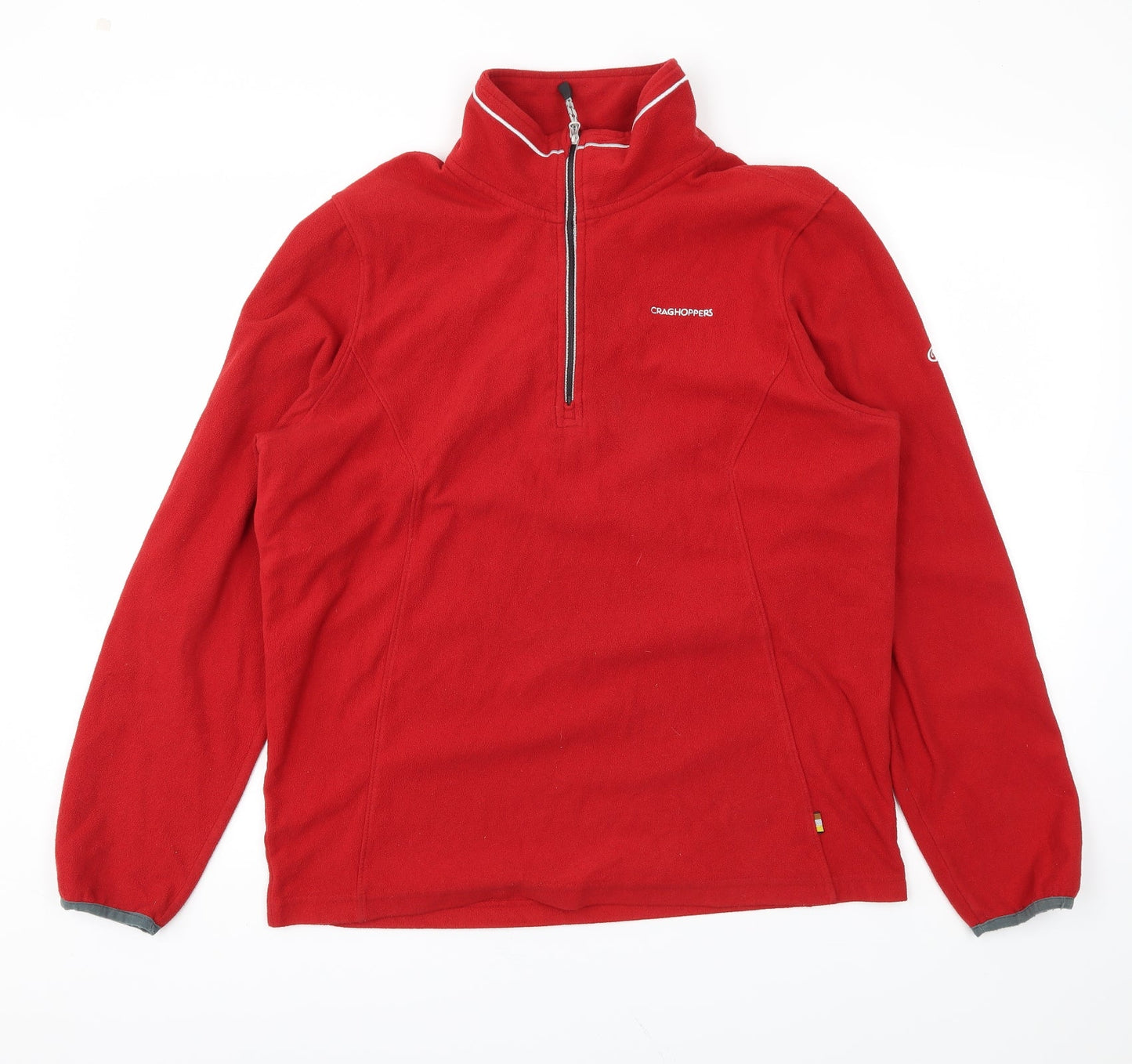 ceaghoppera Mens Red   Henley Jumper Size M