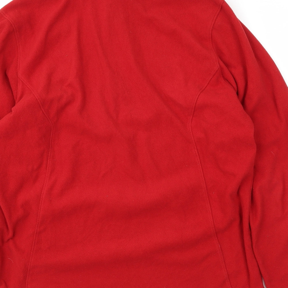 ceaghoppera Mens Red   Henley Jumper Size M