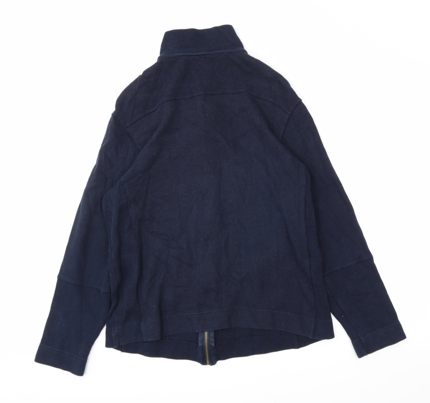 BHS Mens Blue   Full Zip Sweatshirt Size M