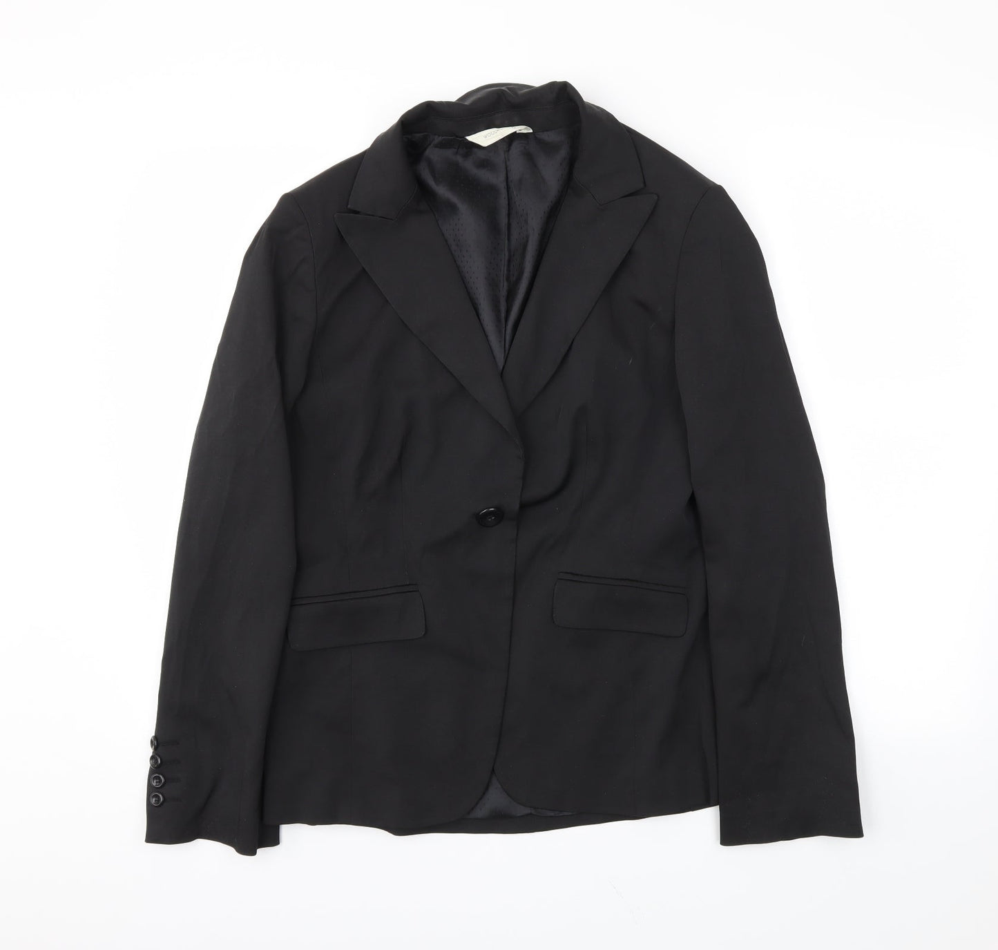 Woolworths Womens Black   Jacket Blazer Size 12
