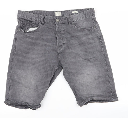 Preworn Womens Grey   Biker Shorts Size 36