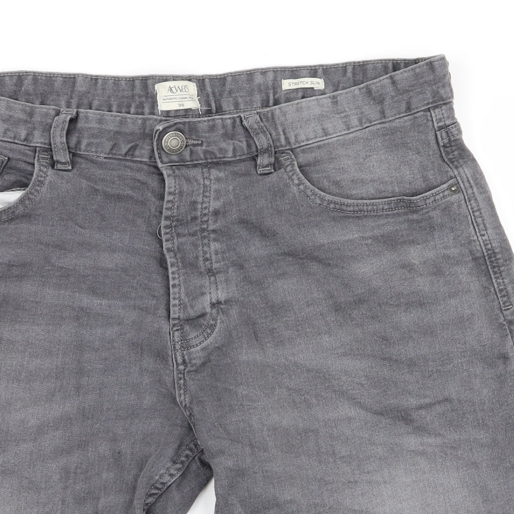 Preworn Womens Grey   Biker Shorts Size 36