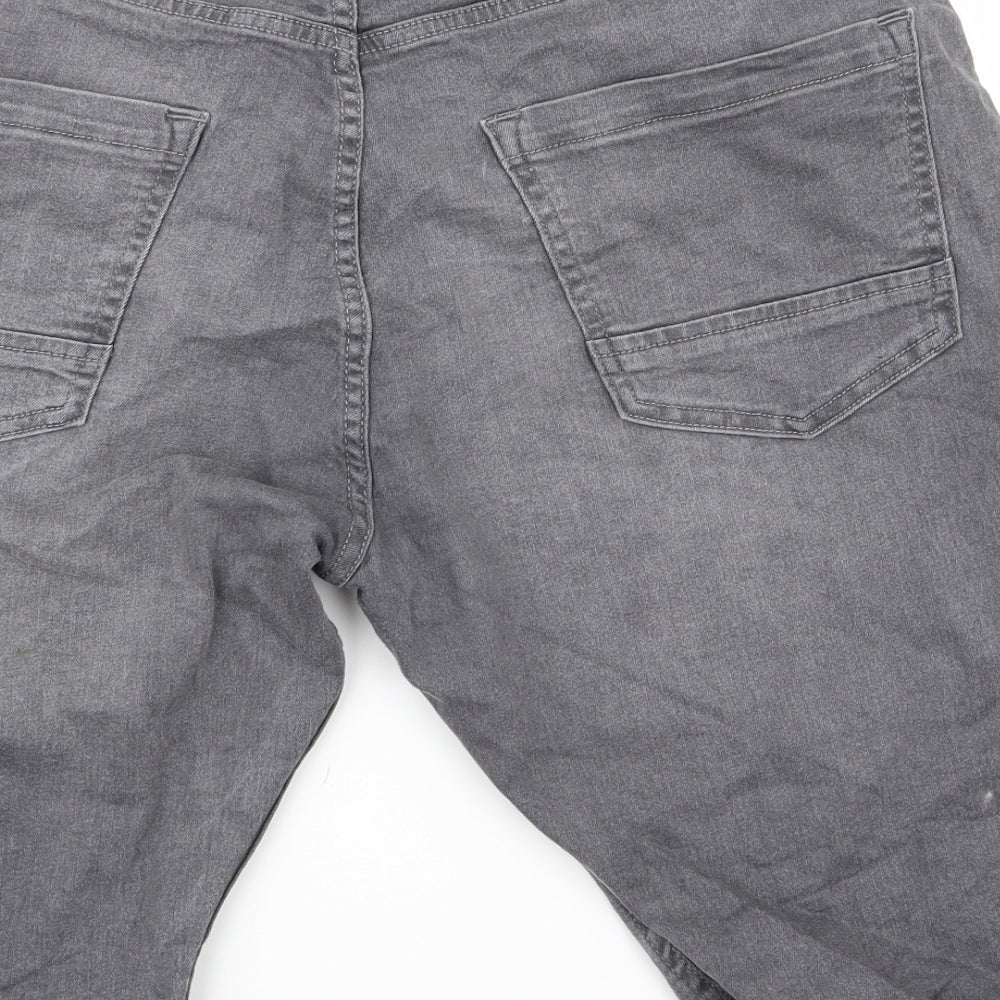 Preworn Womens Grey   Biker Shorts Size 36