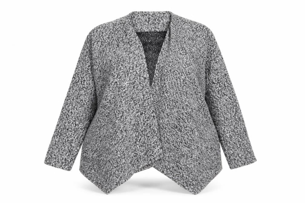 Marks & Spencer Womens Grey   Overcoat Jacket Size 14