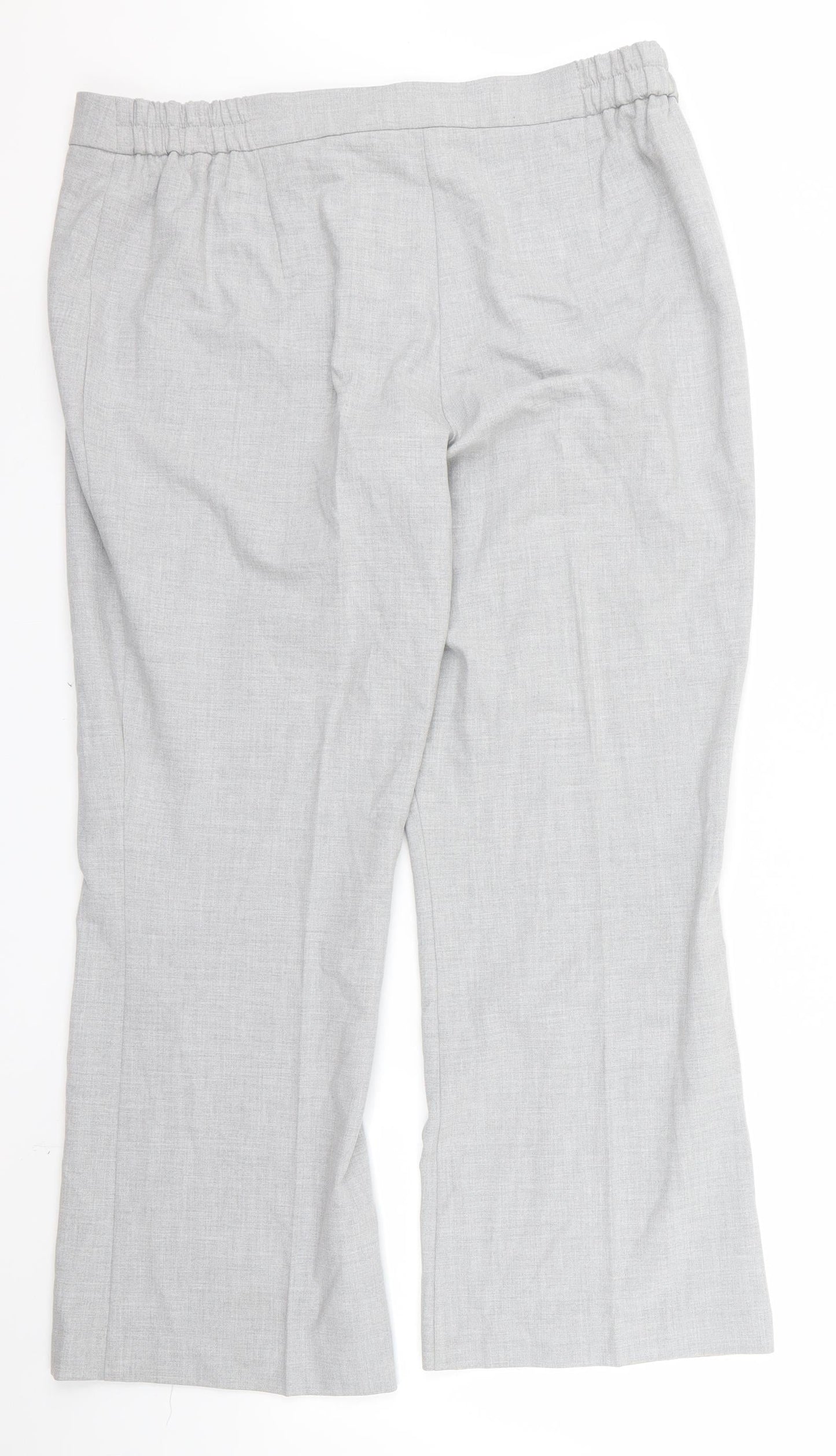 Preworn Womens Grey   Trousers  Size 16 L28 in