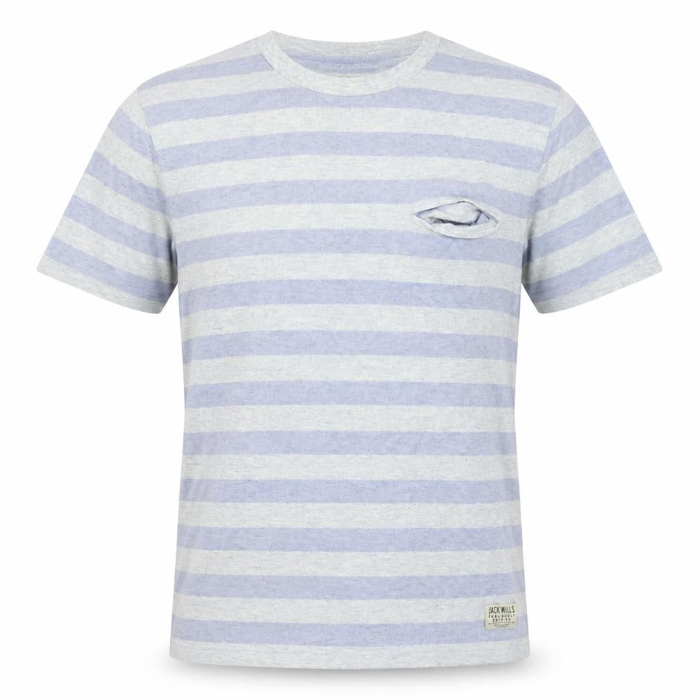 Mens UK Size M Jack Wills Purple  Cotton T-Shirt