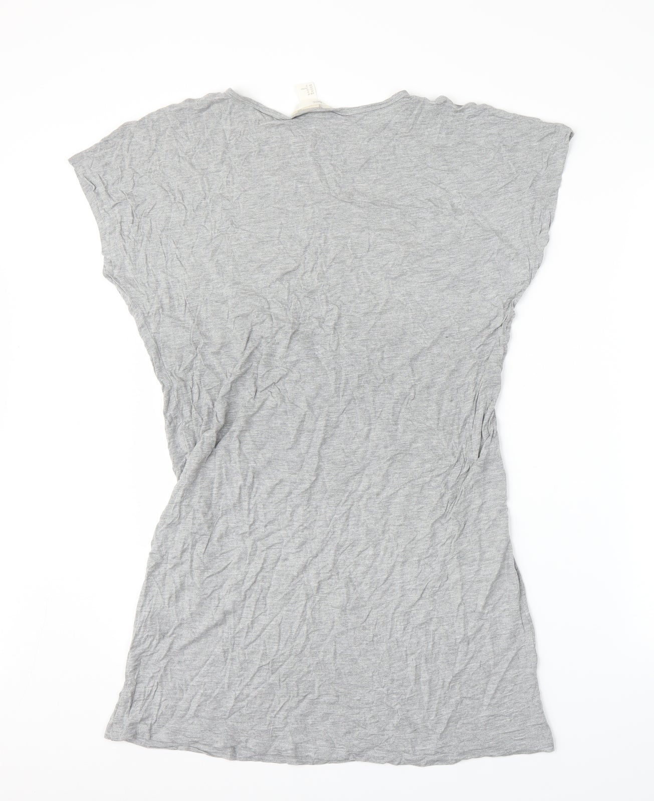 H&M Womens Grey   Tunic Blouse Size M