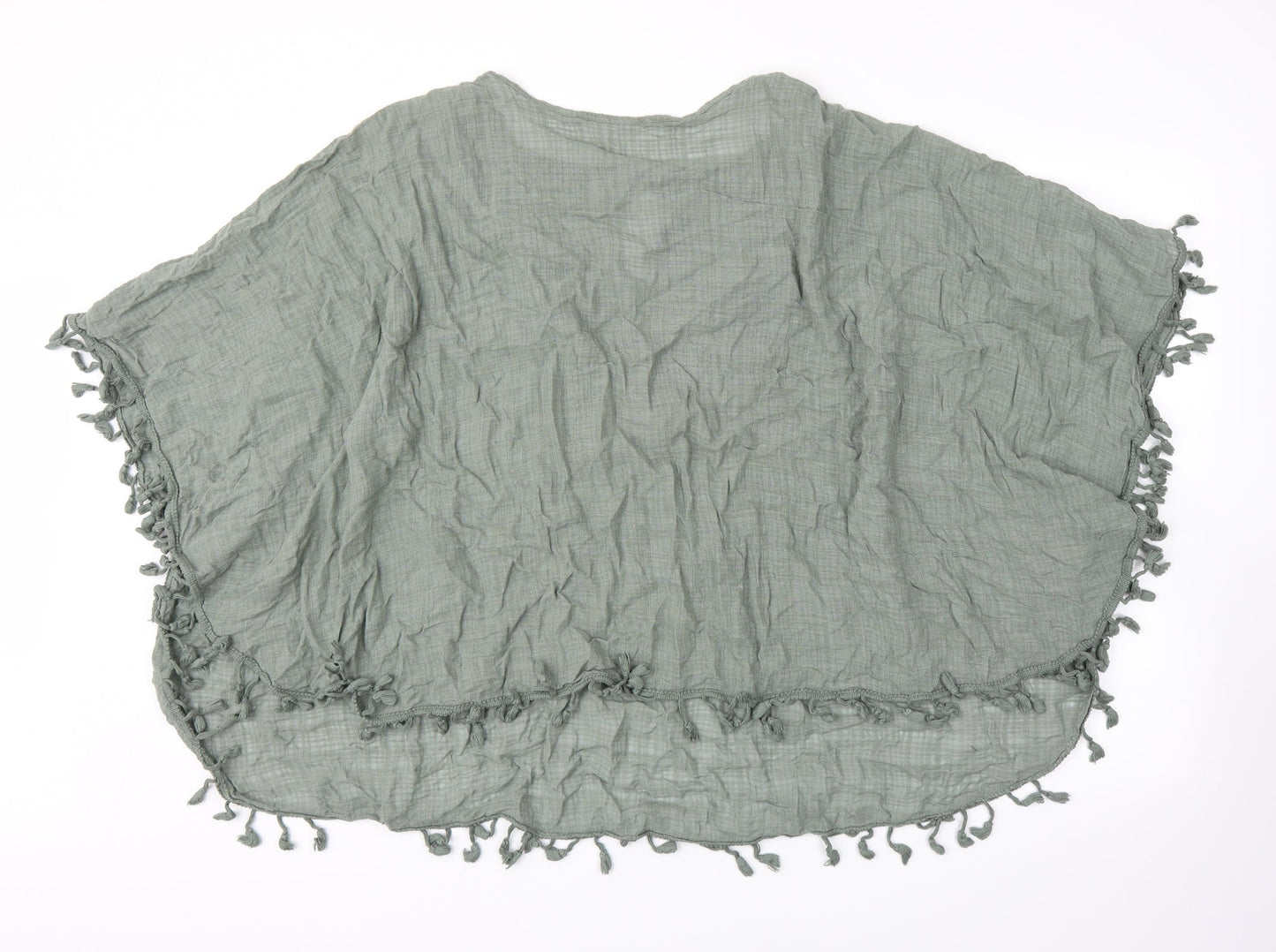 Preworn Womens Green   Cape Jumper Size M