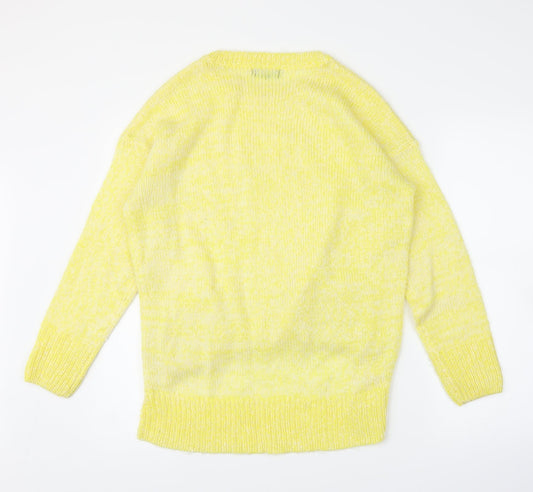 New Look Womens Yellow   Pullover Jumper Size M