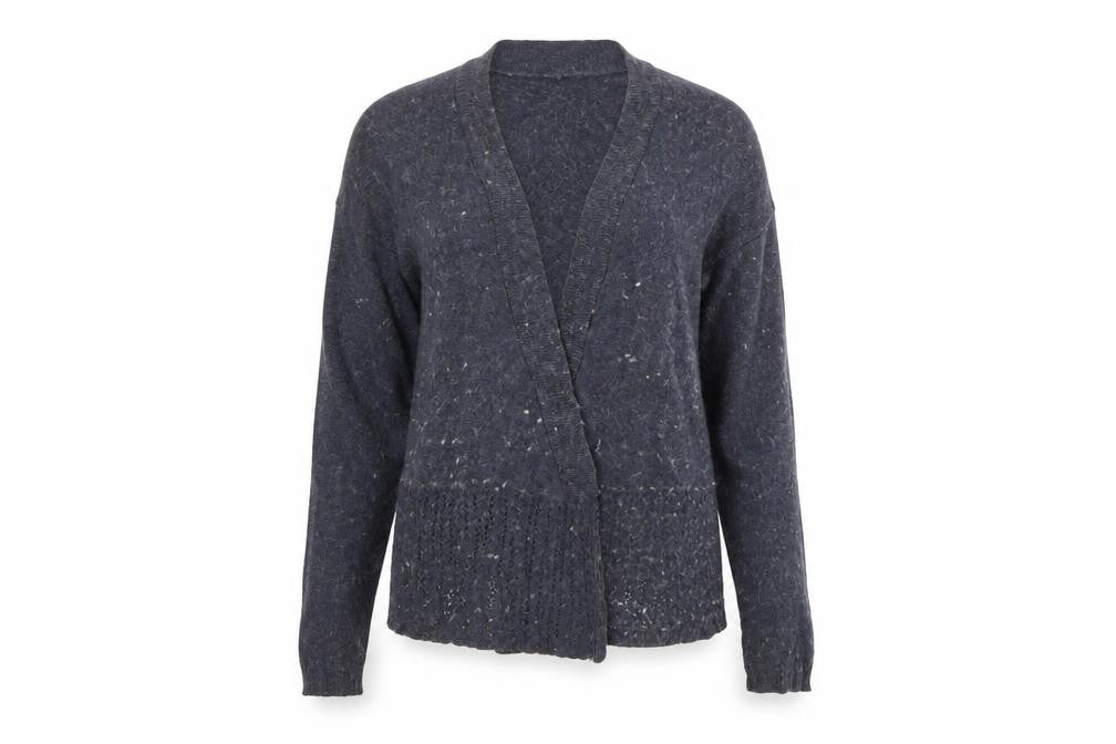 Great Plains Womens Blue  Knit Cardigan Jumper Size XS
