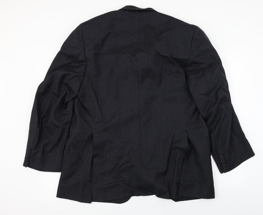 e.r hayward Mens Black   Jacket Blazer Size 38