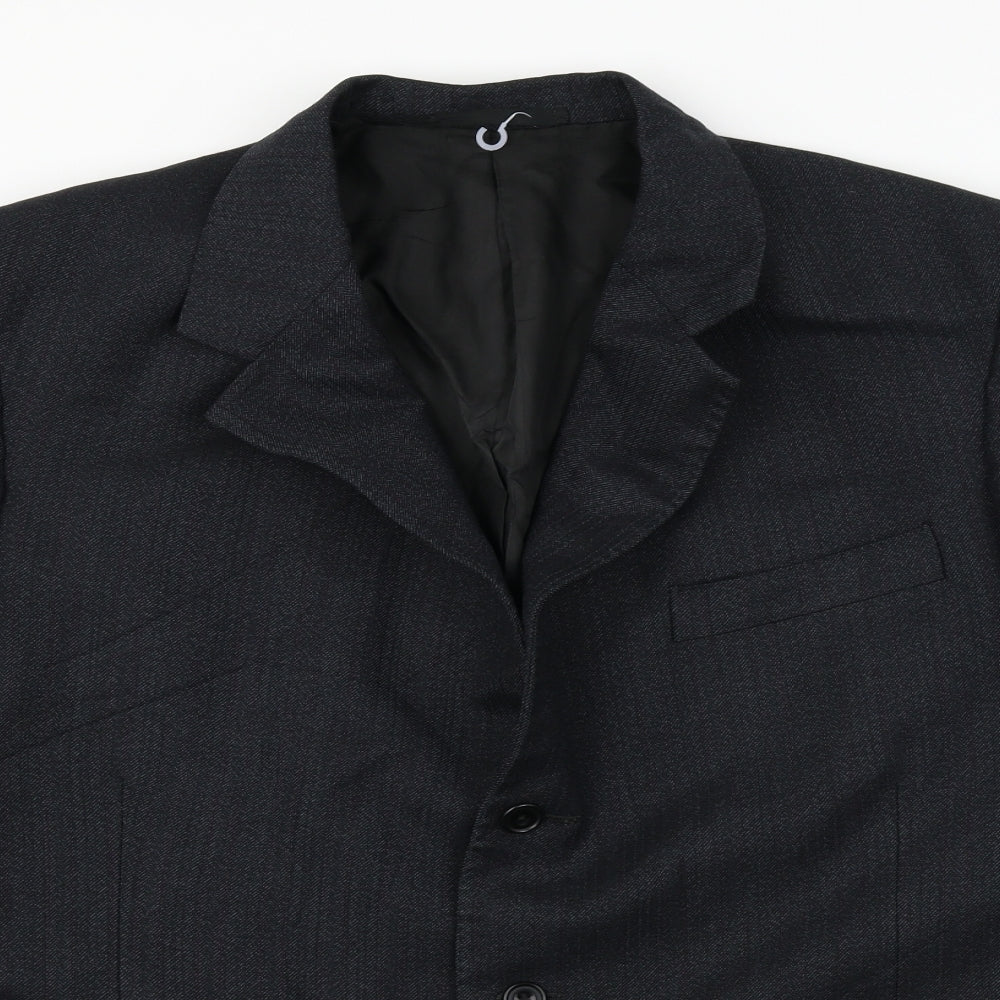 e.r hayward Mens Black   Jacket Blazer Size 38
