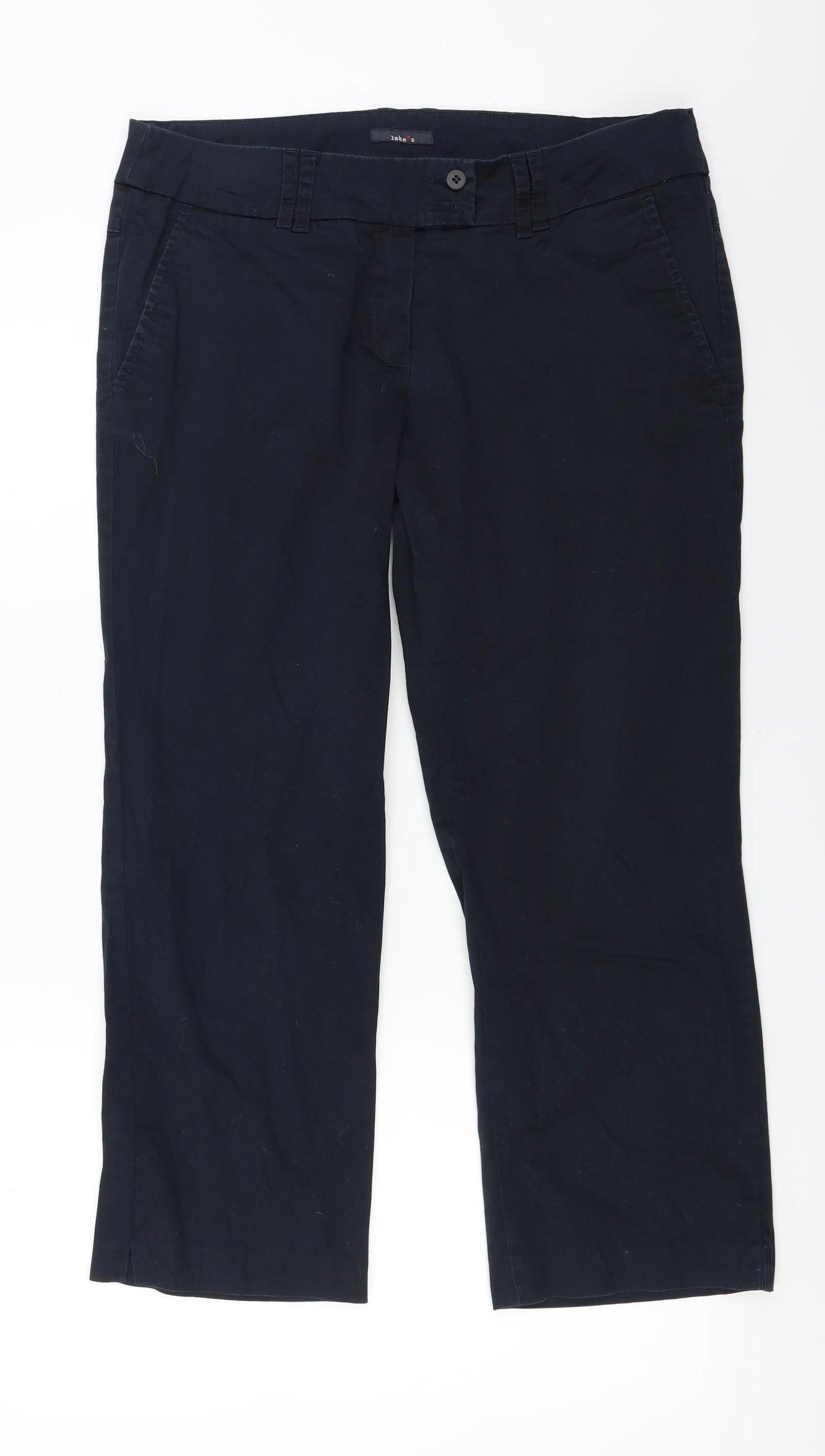 jakes Womens Blue   Trousers  Size 32 in L23 in