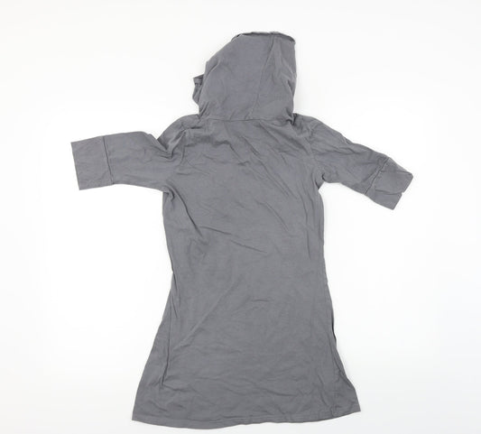 Topshop  Womens Grey   A-Line  Size 8