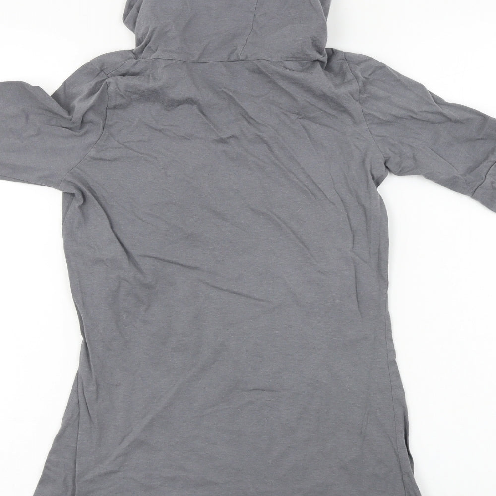 Topshop  Womens Grey   A-Line  Size 8