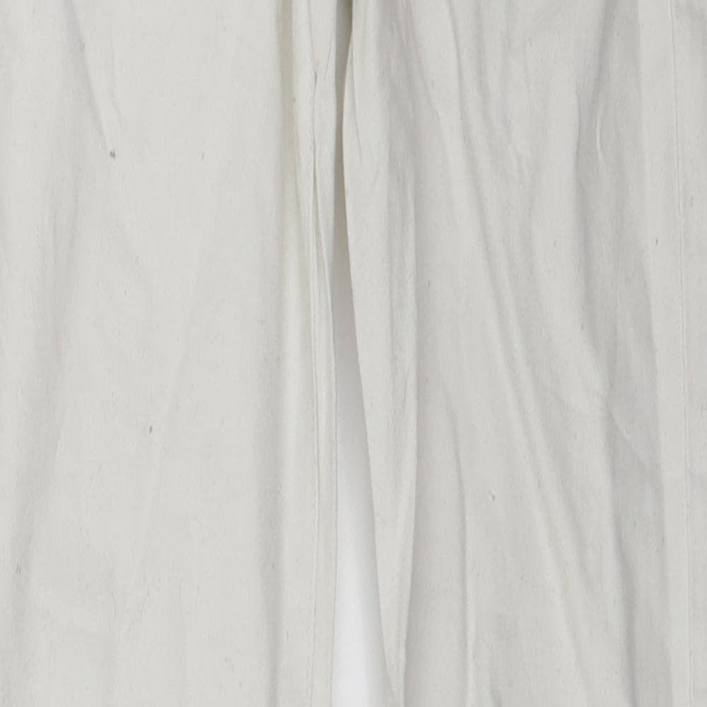 Pieces Womens White   Skinny Jeans Size 24 in L28 in