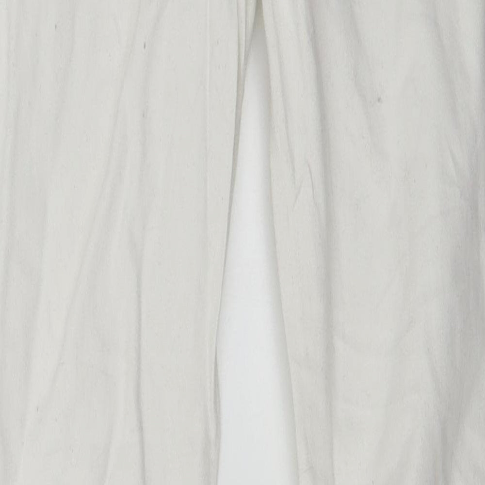 Pieces Womens White   Skinny Jeans Size 24 in L28 in