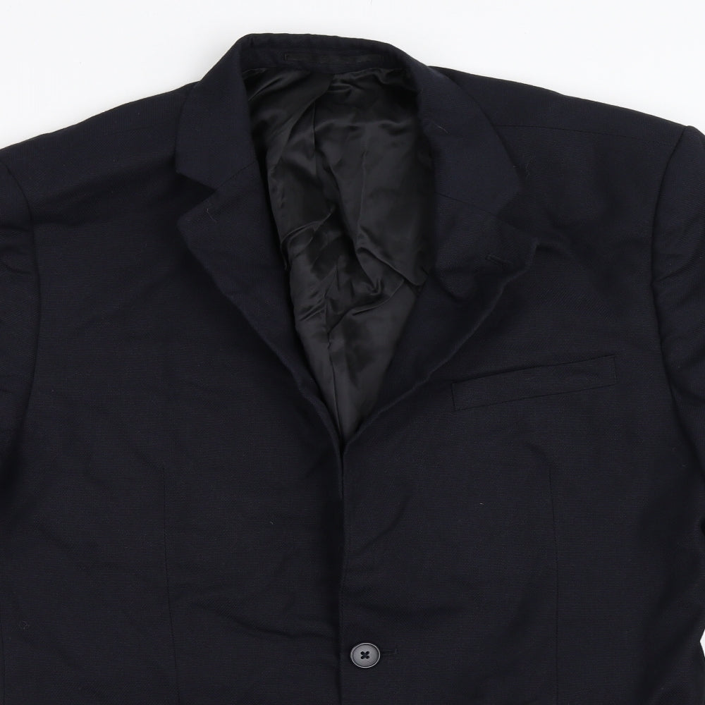 Topman Mens Blue   Jacket Blazer Size 40