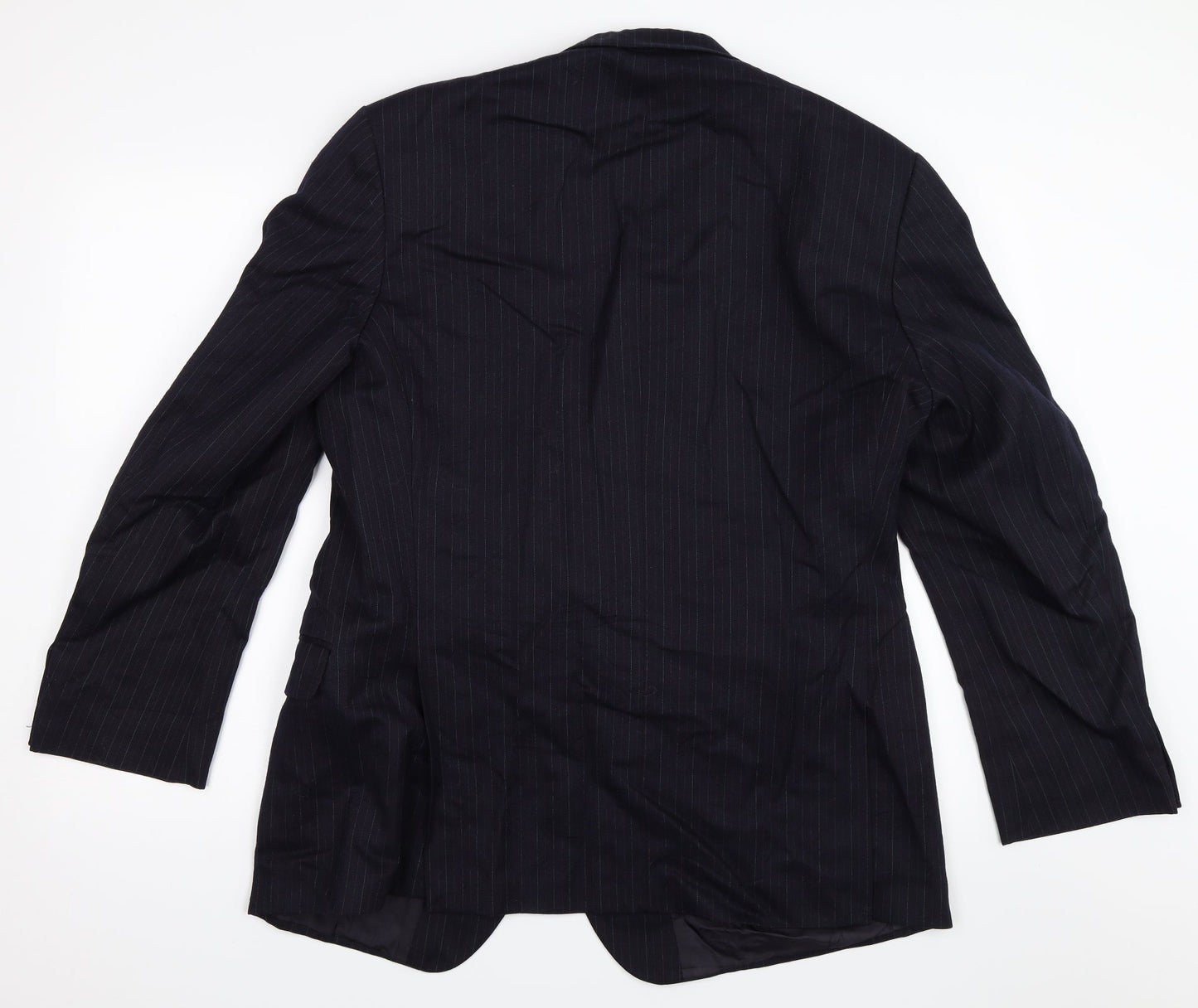 St Michael Mens Blue   Jacket Blazer Size 44